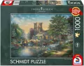 Puzzle 1000. Thomas Kinkade, Kaplica - tantis.pl