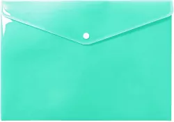 Teczka koperta A4 PP pastel zielona