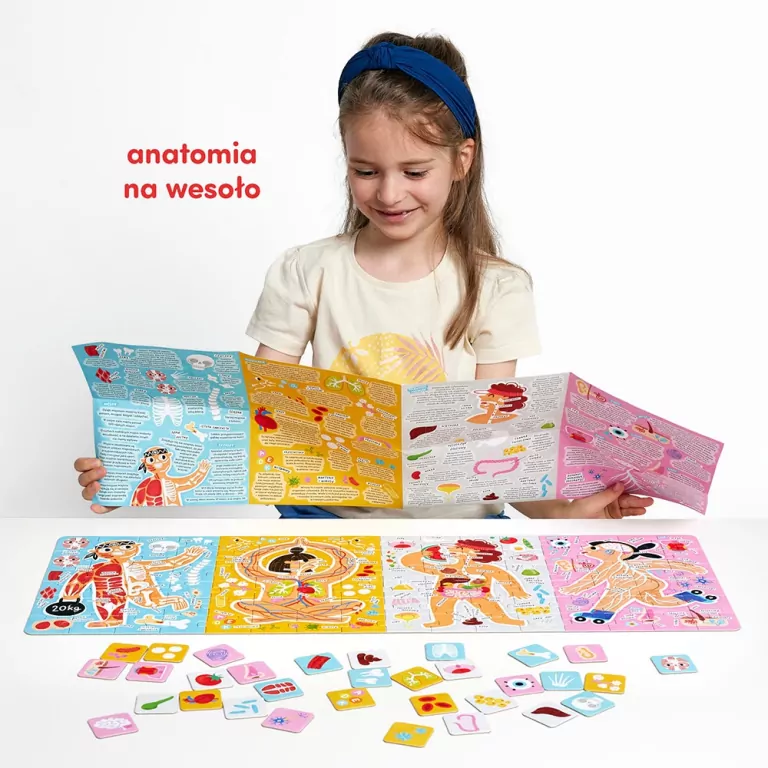 CzuCzu. Puzzle. Tak działa Moje ciało 96 el. - tantis.pl