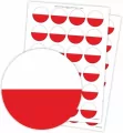 Naklejki patriotyczne. Flaga Polski - tantis.pl