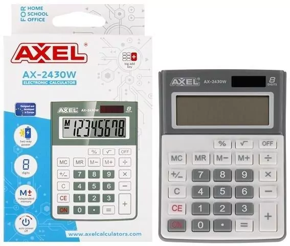 Kalkulator Axel AX-2430W - tantis.pl