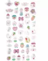 Naklejki candy drops pink 47szt - tantis.pl