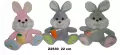 Królik zajączek 22cm MIX - tantis.pl