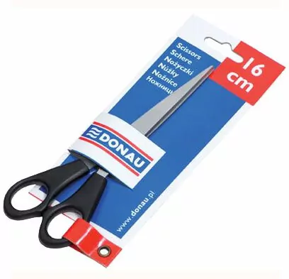 Nożyczki biurowe Donau 20,5cm dla leworęcznych 7920101pl-01 - tantis.pl