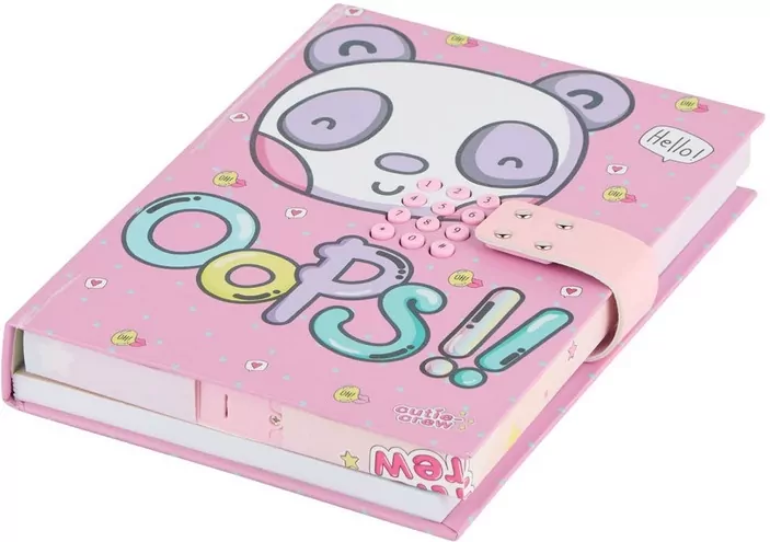 Pamiętnik na kod mix CUTIE CREW. 1 sztuka - tantis.pl