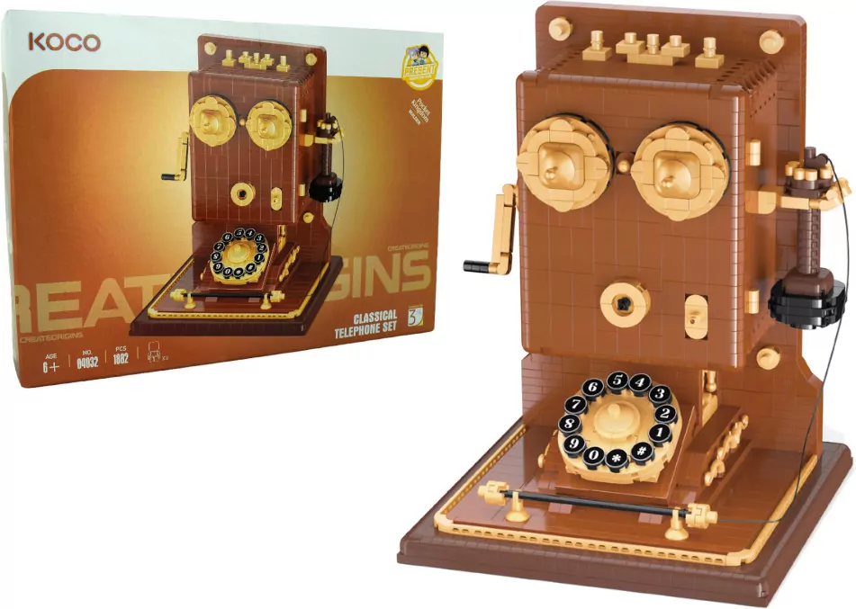 Klocki Telefon Retro 1882el - tantis.pl