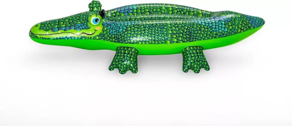 Dmuchany krokodyl do pływania z uchwytem 1.52mx71cm - tantis.pl