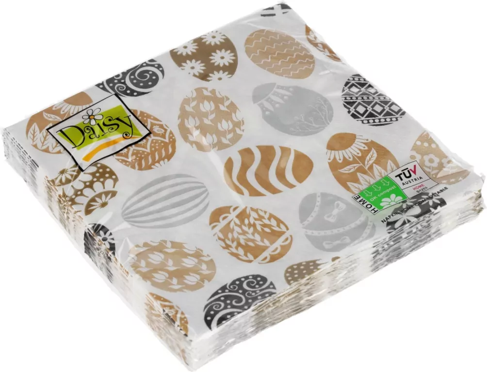 Serwetki 33x33cm Daisy Wielkanocne 20szt - tantis.pl