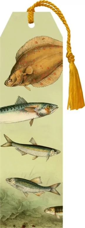 Zakładka 129 ze wstążką Nordyckie ryby - tantis.pl