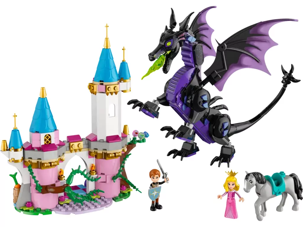LEGO® Disney. Princess Diabolina jako smok. 43240 - tantis.pl