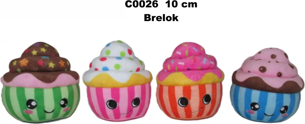 Brelok ciastko 10cm MIX - tantis.pl