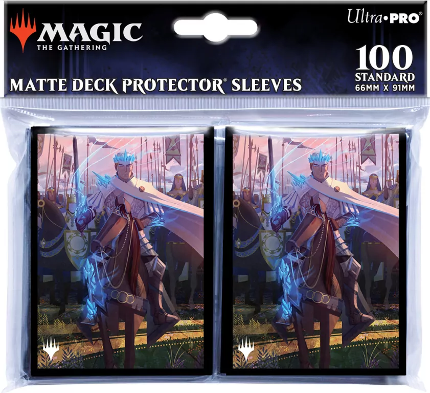Ultra-Pro: Magic the Gathering - Wilds of Eldraine - Sleeves - Will, Scion of Peace (100) - tantis.pl