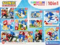 Puzzle 10 w 1 Super Color. Sonic - tantis.pl