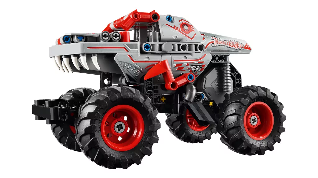 LEGO® Monster Jam™ ThunderROARus™ z napędem typu pull-back 42200 - tantis.pl
