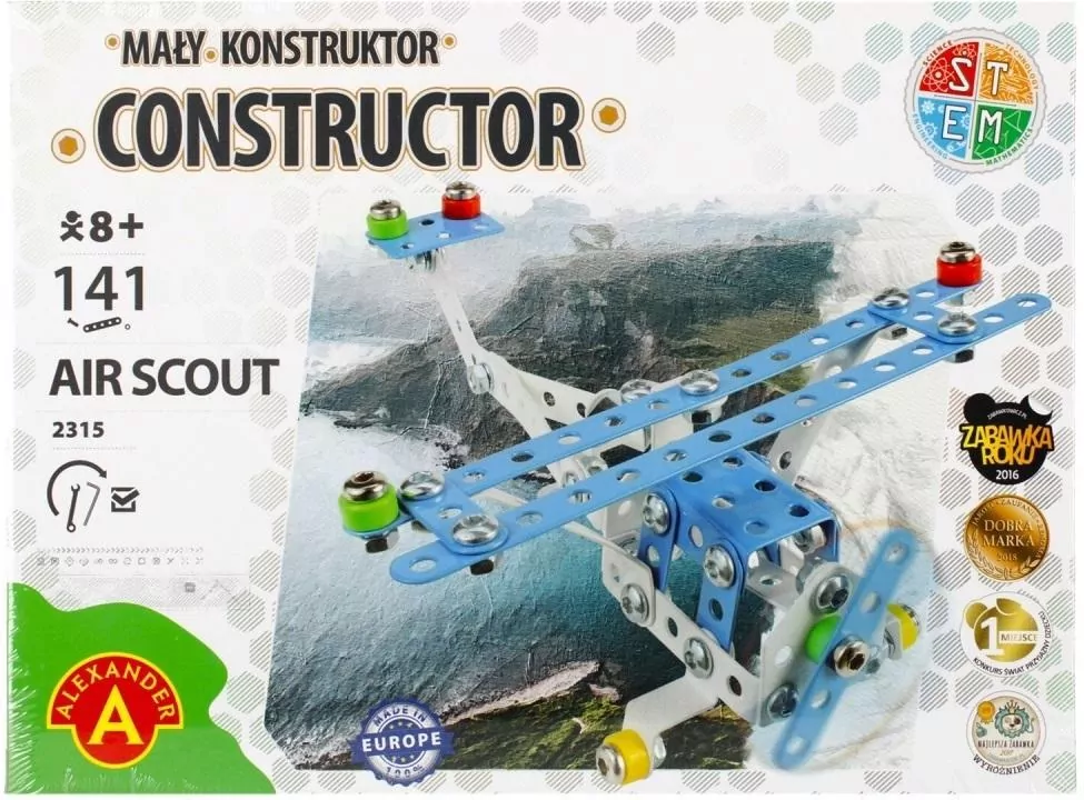 Mały Konstruktor - Air Scout 8+ - tantis.pl