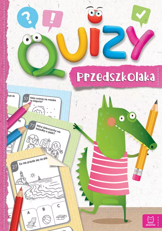 Quizy przedszkolaka. Różowe - tantis.pl