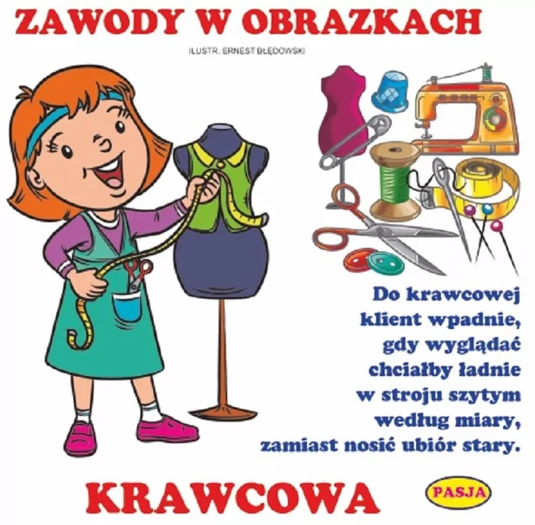 Zawody w obrazkach krawcowa - tantis.pl