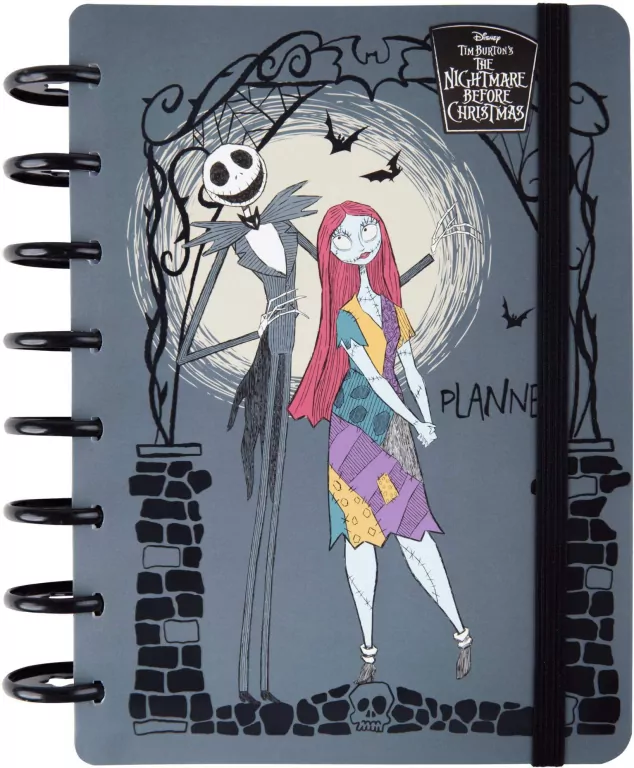 Planer A5 Disney Burton's Nightmare Big Ring 200k. wzór 1 - tantis.pl