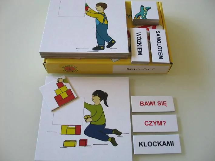 Zestaw dydaktyczny. Bawi się...Czym? - tantis.pl