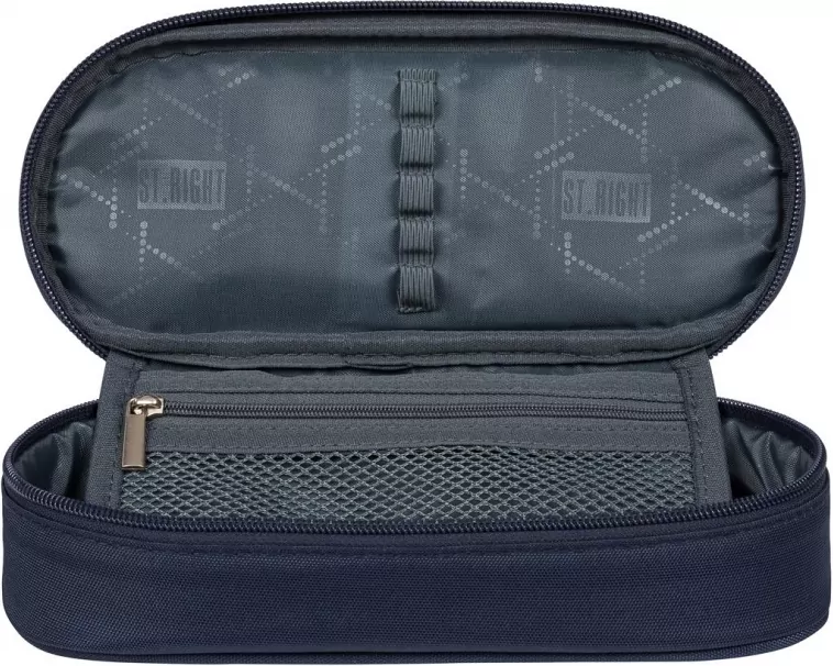 Piórnik saszetka z klapką. Blue Vintage - tantis.pl