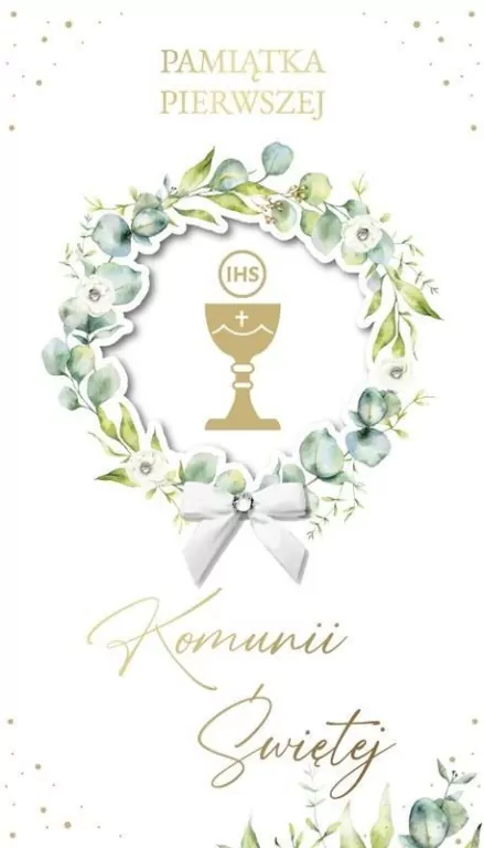 Karnet Komunia - tantis.pl