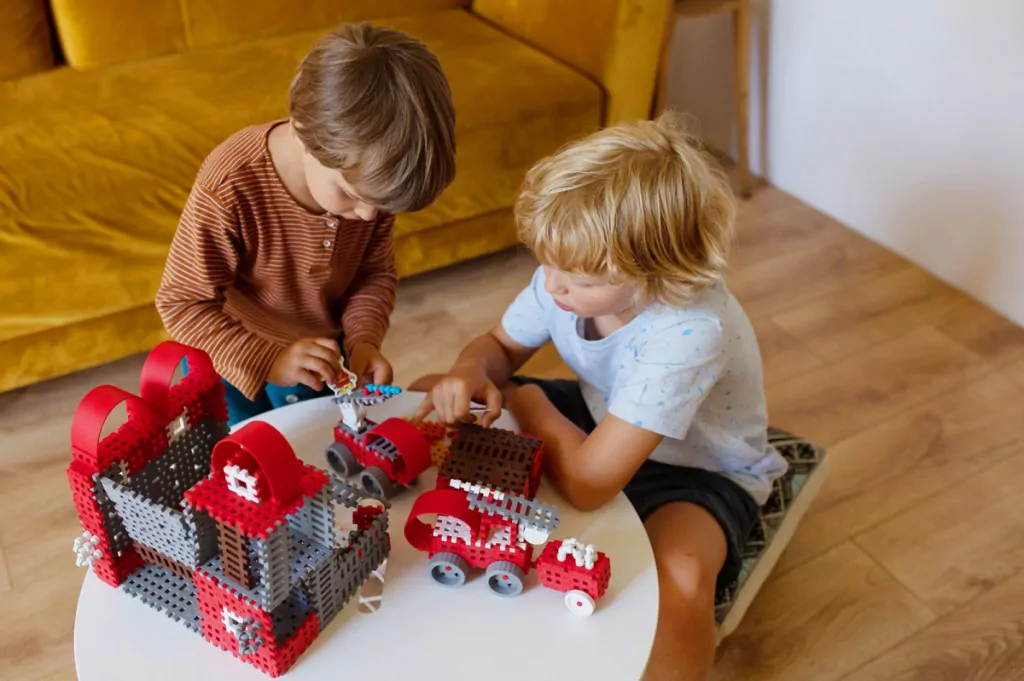 Mini Waffle. Strażak. Zestaw duży - tantis.pl