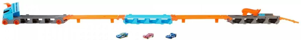 Hot Wheels City Wyścig transporter 2w1 - tantis.pl