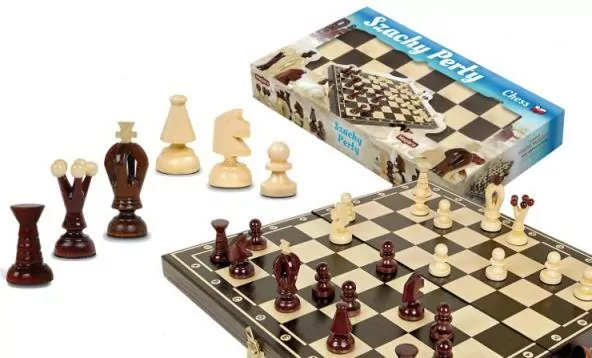 Szachy perłowe 35x35 cm - tantis.pl