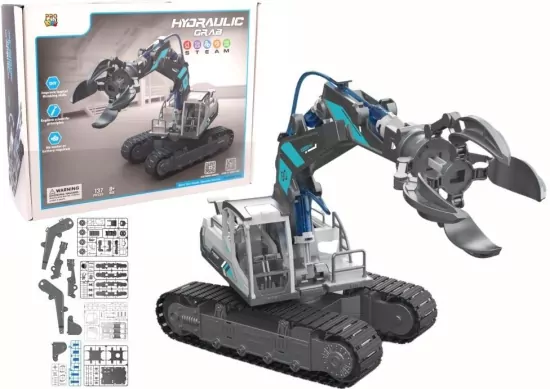 Pojazd hydrauliczny z chwytakiem cuda mechaniki