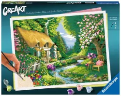 CreArt Premium: Domek nad rzeką