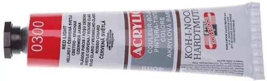 FARBA ACRYLOWA 162714 LIGHT RED 0300 40 ML.
