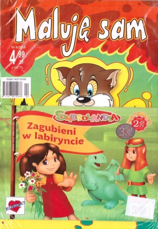 Maluję sam + kolorowanka MIX - tantis.pl