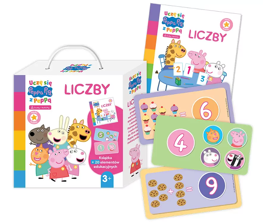 Peppa Pig. Liczby. Uczę się z Peppą - tantis.pl
