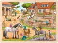 Puzzle 96 el. Szkółka jeździecka - tantis.pl