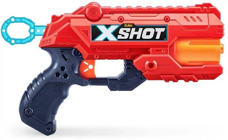 X-Shot. Wyrzutnia pomarańczowa. Excel Reflex, 12 strzałek - tantis.pl