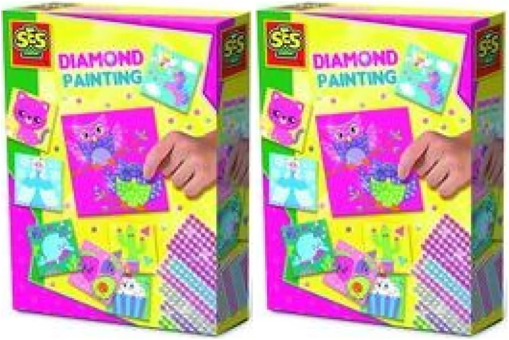 Multipak: Diamentowa kolorowanka x2 - tantis.pl
