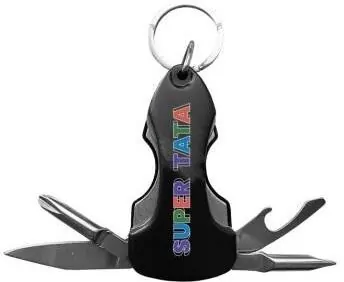 Brelok multitool z dedykacją Super Tata - tantis.pl