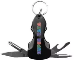 Brelok multitool z dedykacją Super Tata