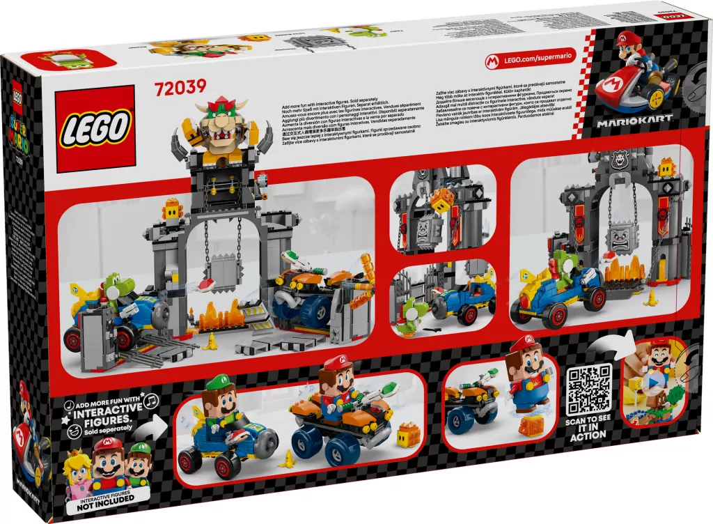 LEGO® Super Mario. Mario Kart™ — Bowser i jego zamek 72039 - tantis.pl