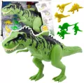 Dinozaur z małymi figurkami ruchomy i z dźwiękiem - tantis.pl