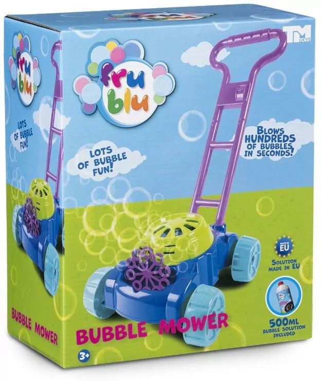 Fru Blu. Kosiarka na bańki mydlane + płyn 500 ml - tantis.pl