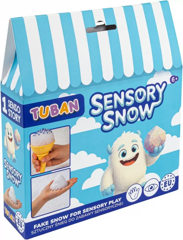 Śnieg sensoryczny TUBAN - tantis.pl