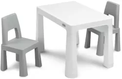 Stolik dziecięcy z 2 krzesełkami Monti grey