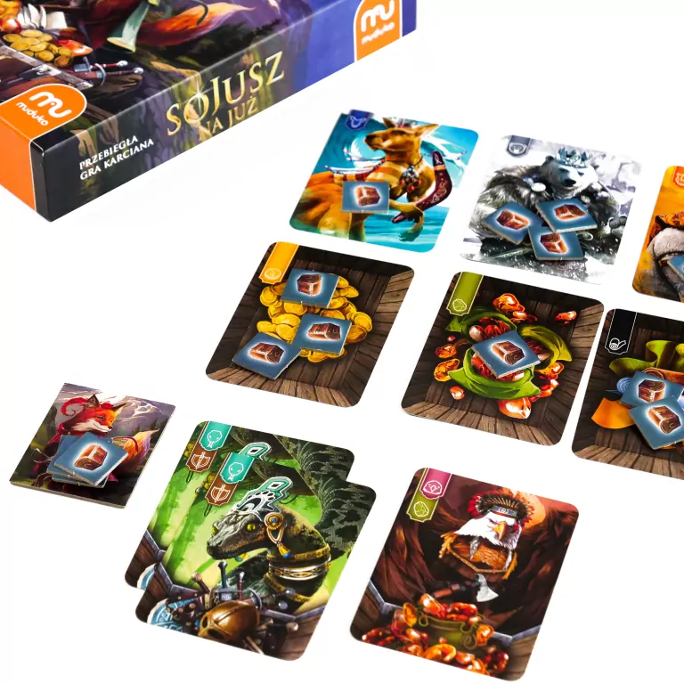 Sojusz na już. Przebiegła gra karciana - tantis.pl