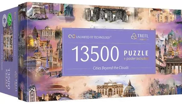 Trefl. Puzzle 13500. Cities Beyond the Clouds - tantis.pl