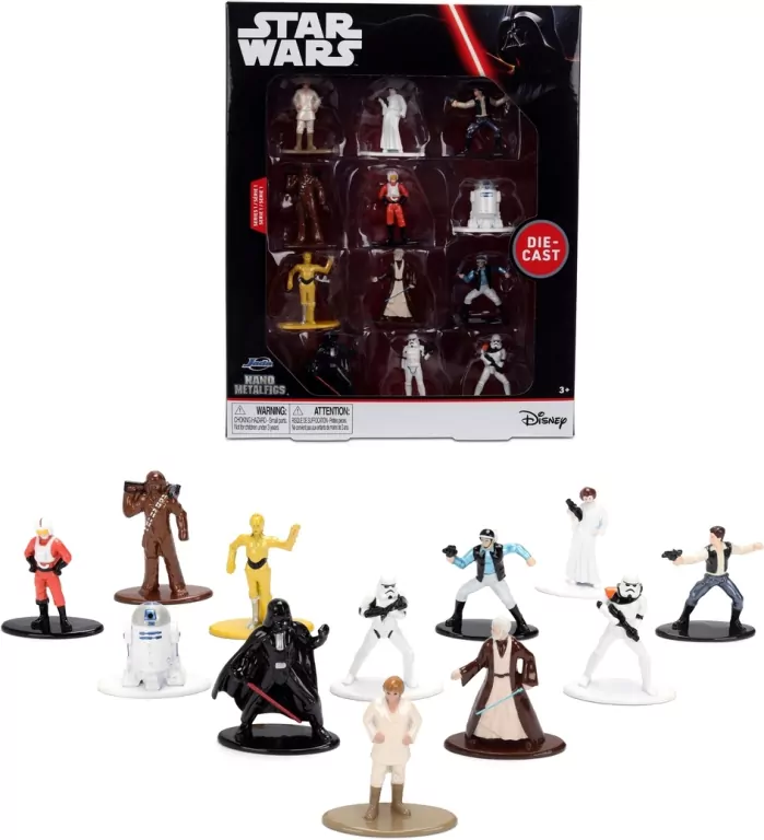 Jada Star Wars Figurki 12-pak 4cm W1 - tantis.pl