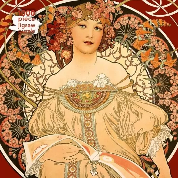 Puzzle 1000 Rozmarzenie Alfons Mucha - tantis.pl