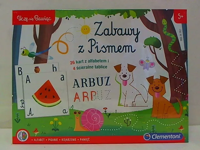 Zabawy z pismem. Uczę się bawiąc - tantis.pl