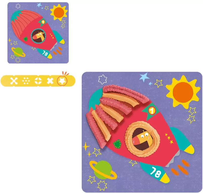 Plastusiowe zabawy z wyciskarką. Genialny dzieciak - tantis.pl