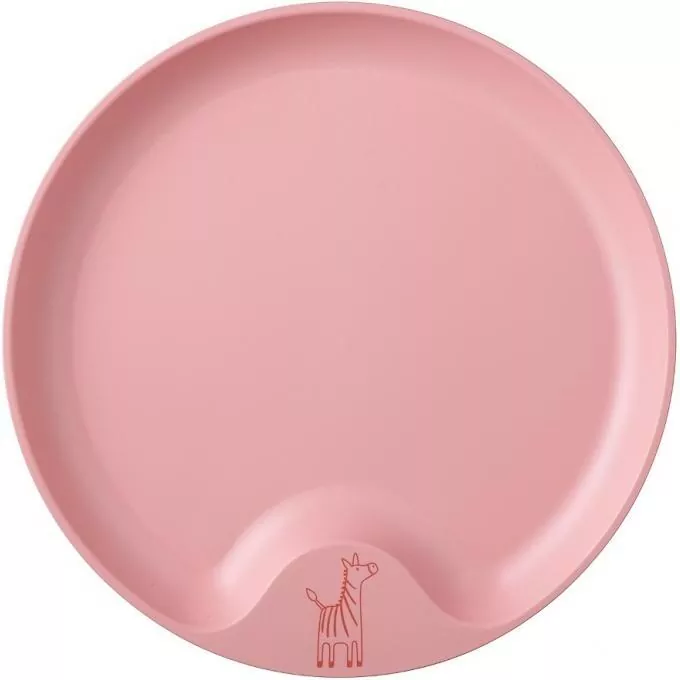 Talerzyk dziecięcy Mio Deep Pink - tantis.pl